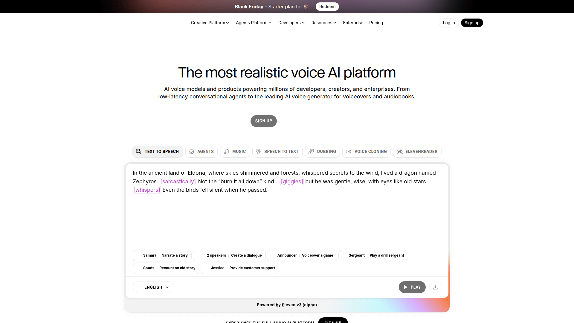 ElevenLabs preview 1