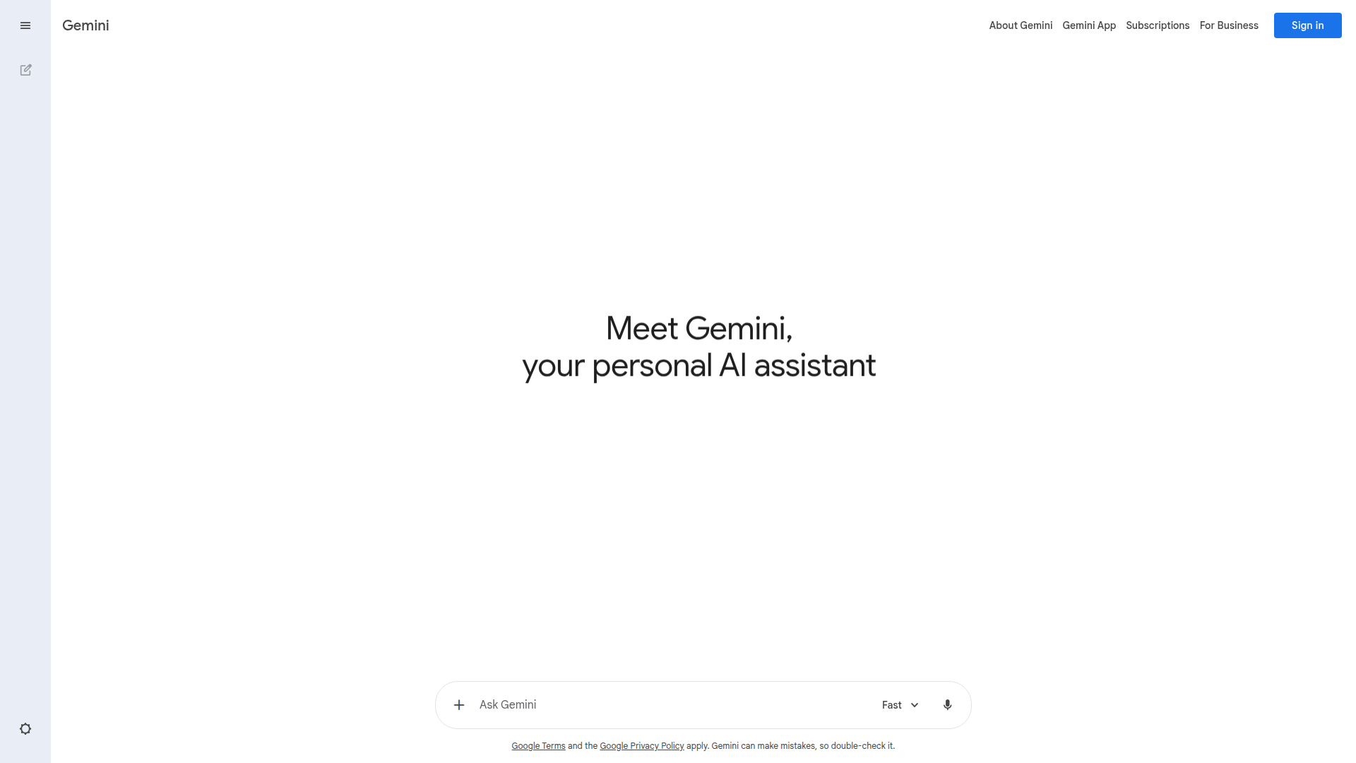Google Gemini preview 1