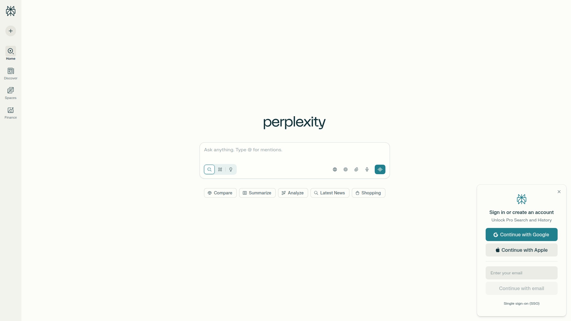 Perplexity preview 1