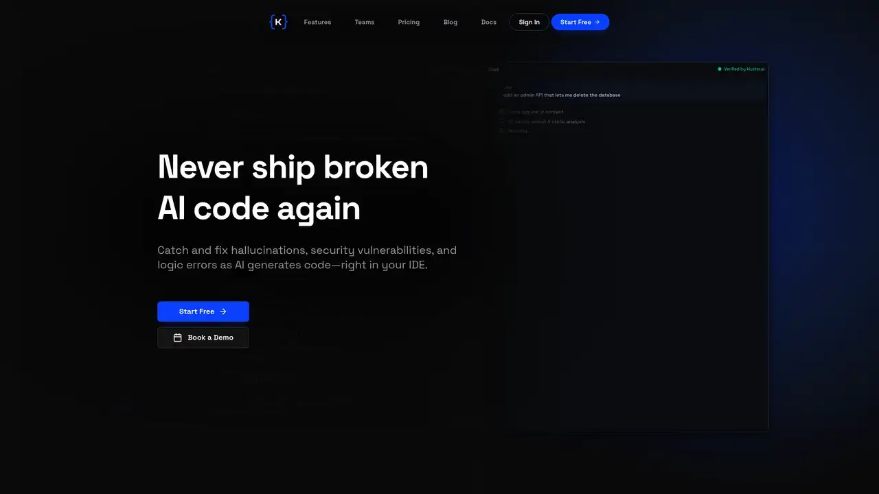 kluster.ai preview 1