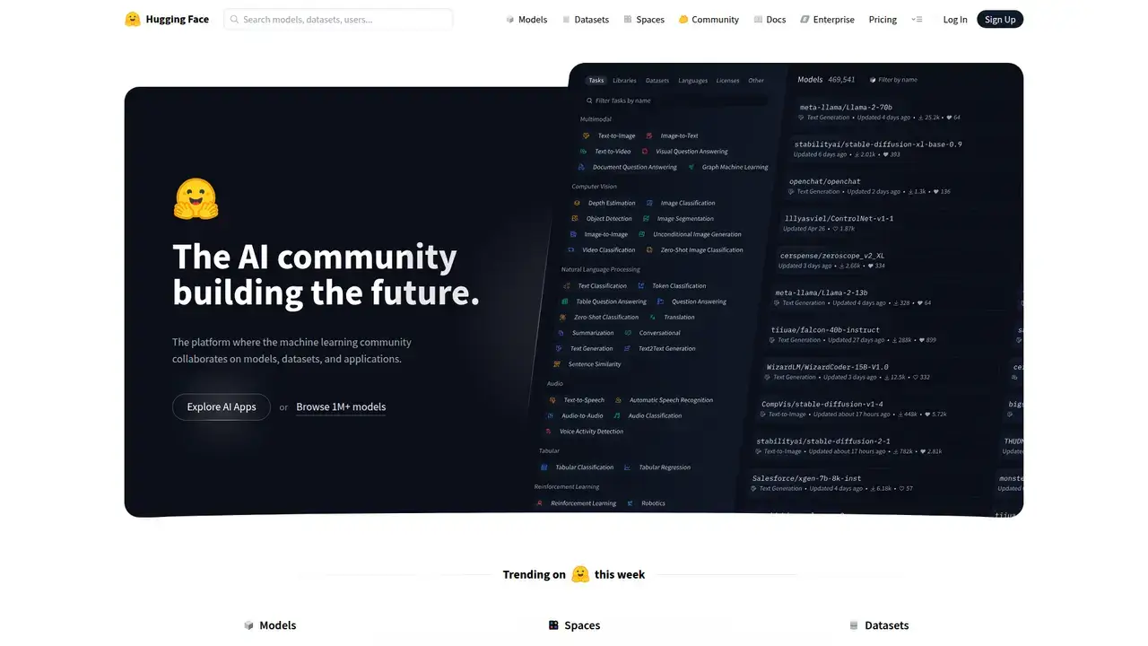 Hugging Face preview 1