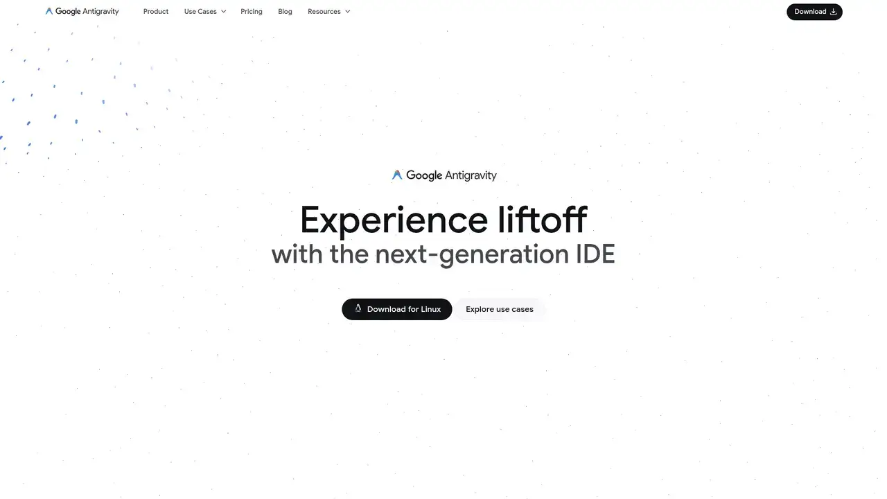Google Antigravity preview 1