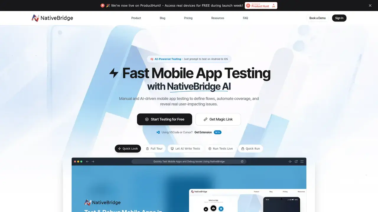 NativeBridge preview 1