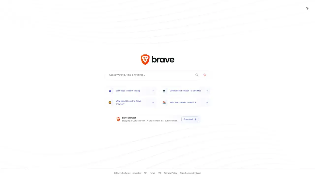 Brave Search preview 1