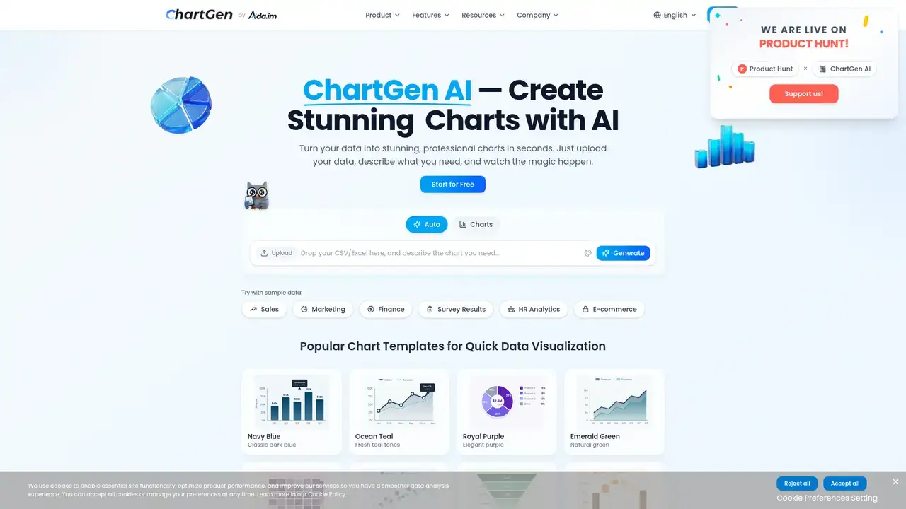 ChartGen AI preview 1